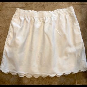 J. Crew scalloped sidewalk skirt, sz 20